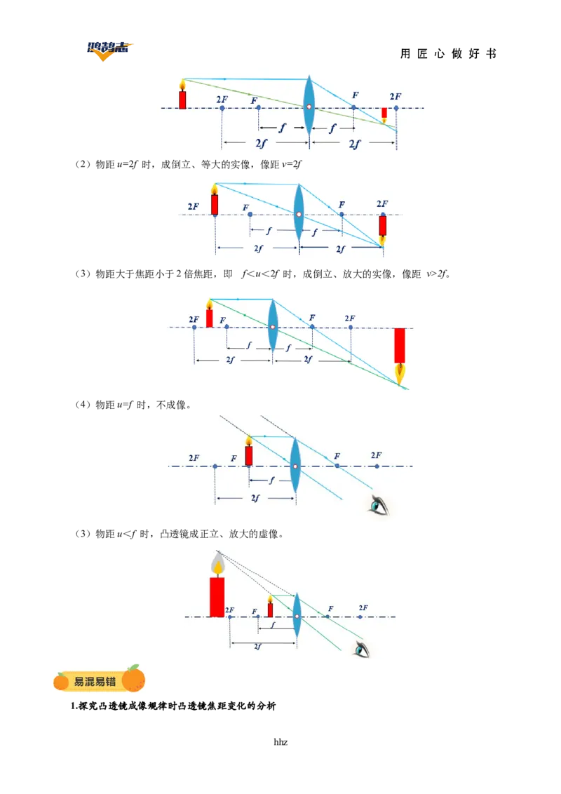 专题03透镜及其应用（讲义）（解析版）_8、物理总复习_《2025年中考复习讲义》物理