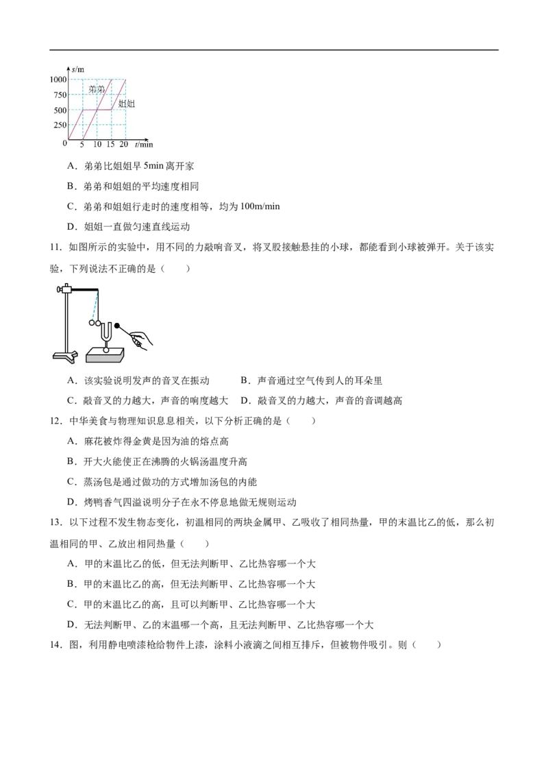 专题01单项选择题（全国通用）原卷版_8、物理总复习_8.中考物理总复习_2024年中考复习资料_二轮复习资料_完2024年中考物理专题练习（全国通用）_热点练
