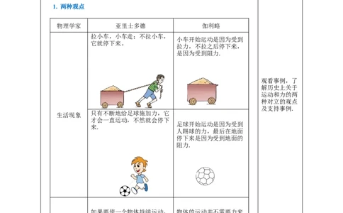 8.1牛顿第一定律（教学设计）-（人教版）_初物_八年级上下册+九年级全一册物理_八年级物理下册_老课标资料_教学设计