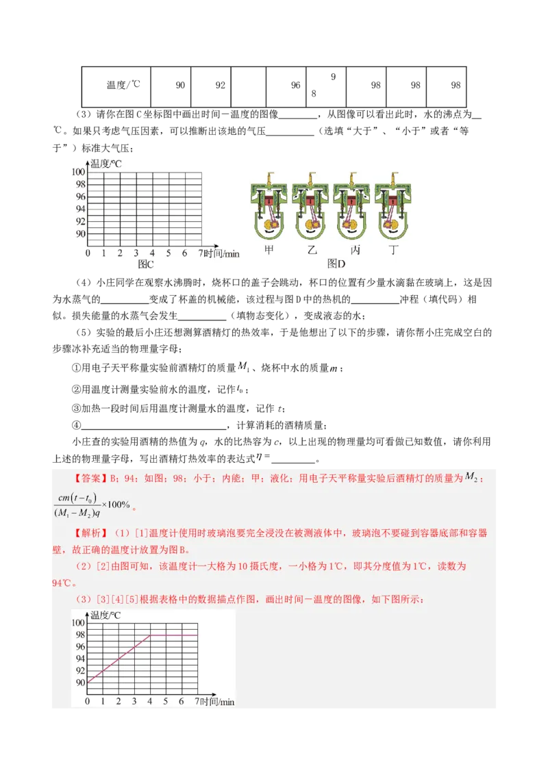 课时14.4第十四章内能的利用复习总结（教师版）_初物_八年级上下册+九年级全一册物理_九年级物理全一册_讲义_2024版
