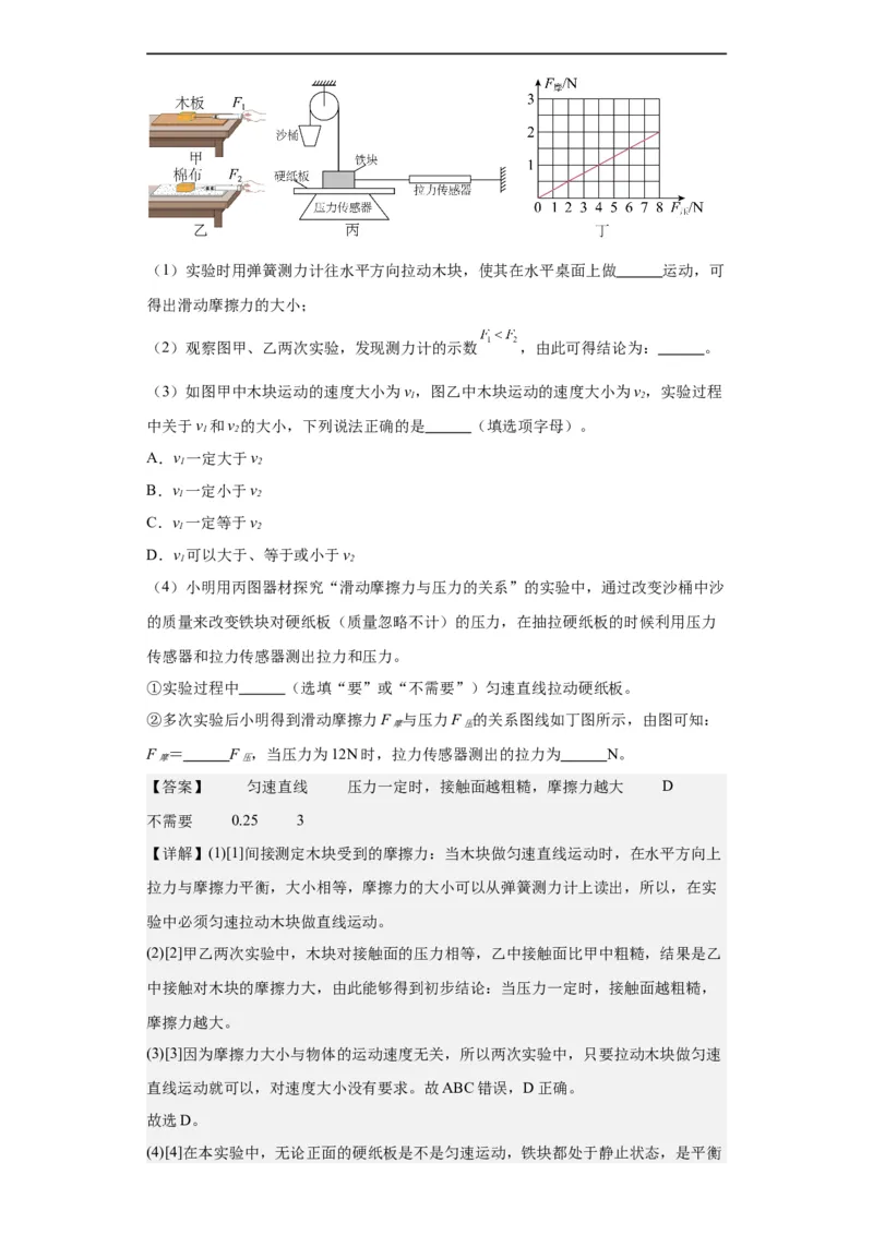 第02讲力的平衡（教师版）-2023-2024全国初中物理竞赛试题精选精编_初物_初中物理培优竞赛试题校联考专题重难题汇编练习通用电子版PPT