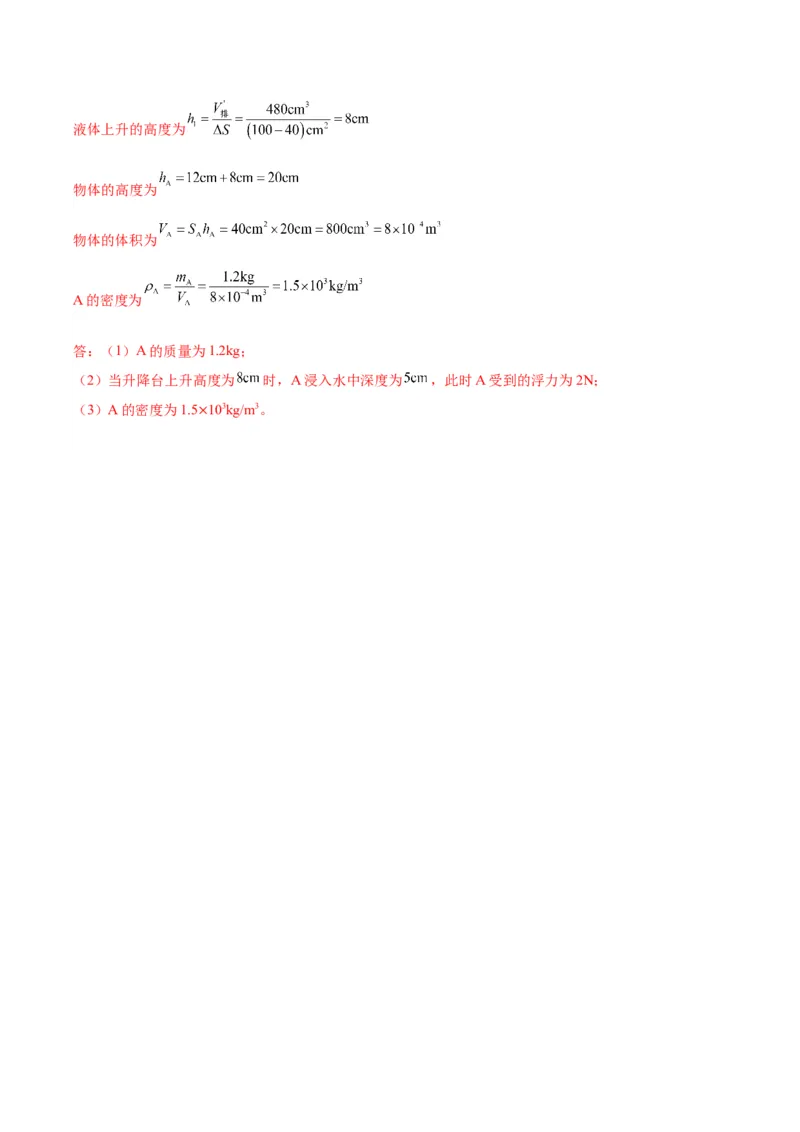 专题07质量和密度（解析版）_8、物理总复习_8.中考物理总复习_2024年中考复习资料_一轮复习资料_完备战2024年中考物理一轮复习讲义练习（全国通用）_教师版（含答案解析）