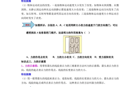课时7.1力（学生版）_初物_八年级上下册+九年级全一册物理_八年级物理下册_讲义（更新中）-U26