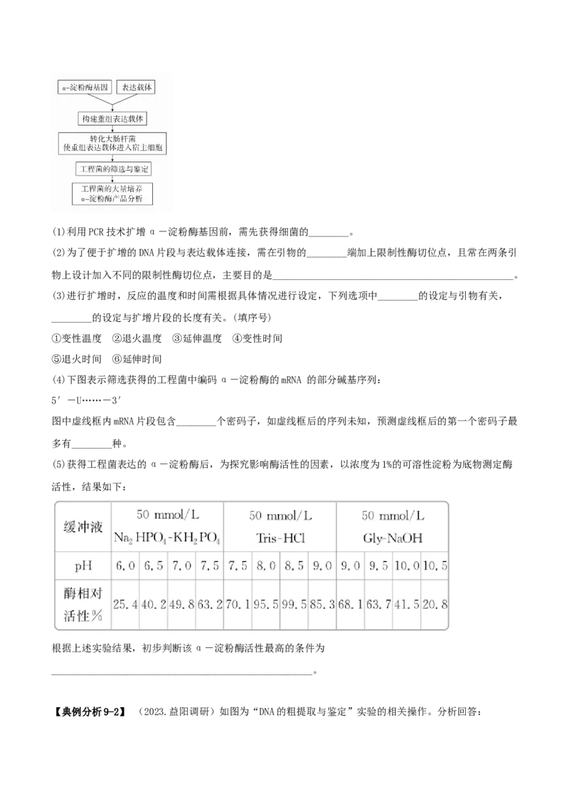专题12实验设计与分析（原卷版）_2025年新高考资料_二轮复习_2025年高考生物二轮热点题型归纳与变式演练（新高考通用）3404350_专题12实验设计与分析
