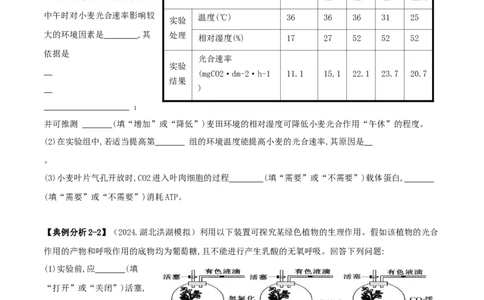 专题12实验设计与分析（原卷版）_2025年新高考资料_二轮复习_2025年高考生物二轮热点题型归纳与变式演练（新高考通用）3404350_专题12实验设计与分析