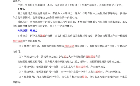 专题09力与三种性质的力（讲练）（解析版）-2022年中考一轮复习讲练测_8、物理总复习_8.中考物理总复习_2022年中考复习资料_2022年中考物理一轮复习讲练测264201163