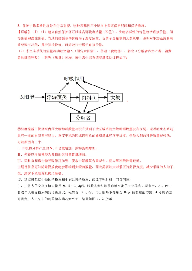 黄金卷04（解析版）-赢在高考&middot;黄金8卷备战2024年高考生物模拟卷（天津专用）_2024年新高考资料_4.2024高考模拟预测试卷