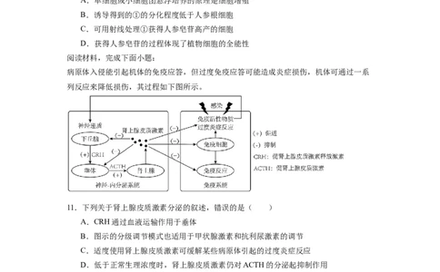 黄金卷06（考试版）-赢在高考&middot;黄金8卷备战2024年高考生物模拟卷（天津专用）_2024年新高考资料_4.2024高考模拟预测试卷