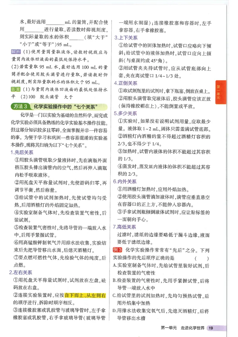 2025版《初中知识清单》-化学_《初中全科目知识点汇总》_2025初中知识清单_化学