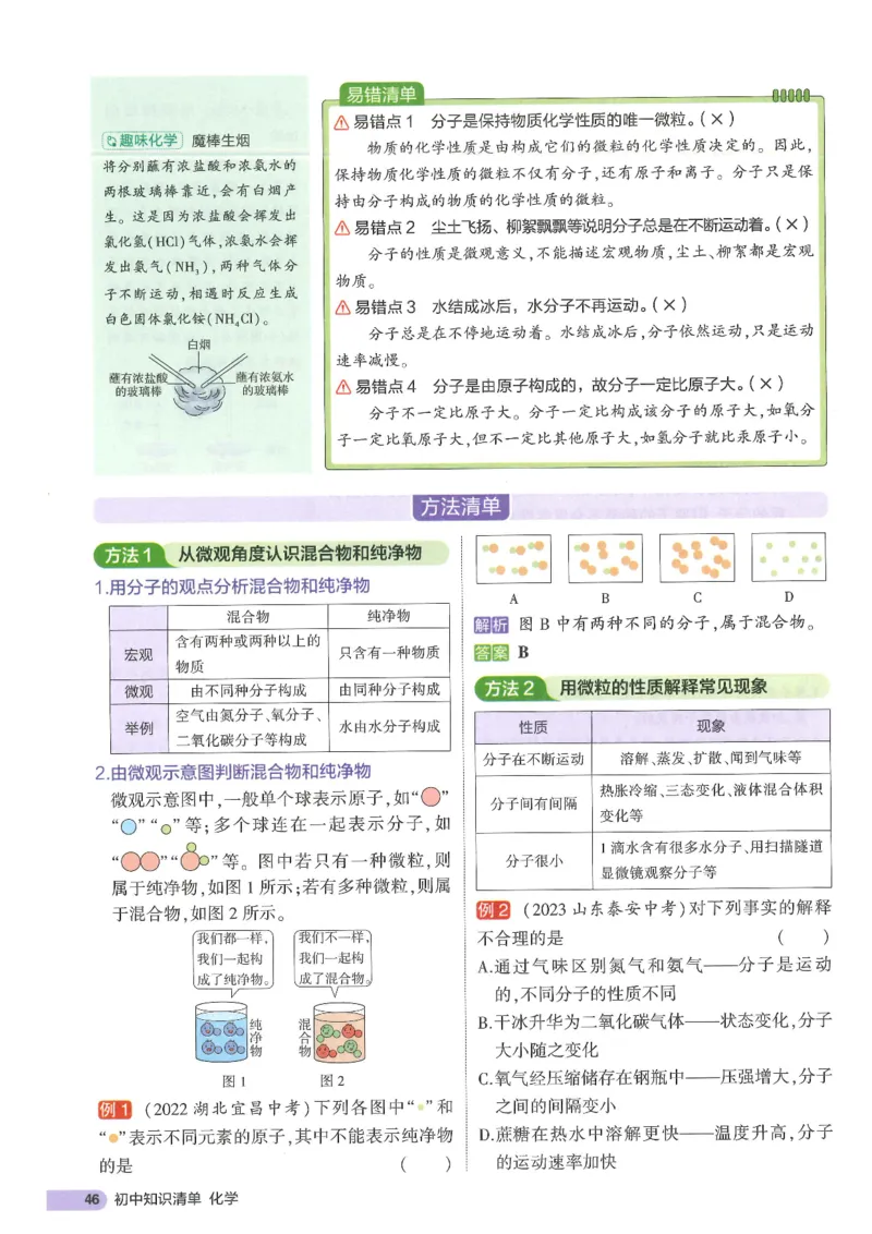2025版《初中知识清单》-化学_《初中全科目知识点汇总》_2025初中知识清单_化学