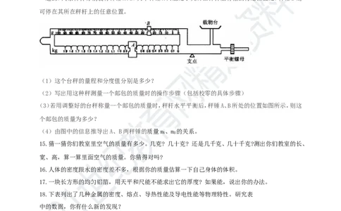 专题31力学简答与阅读理解冷点问题（原卷版）_8、物理总复习_8.中考物理总复习_2023年中考复习资料_专项复习_2023年用小微专题精准练助力中考物理四点问题大突破
