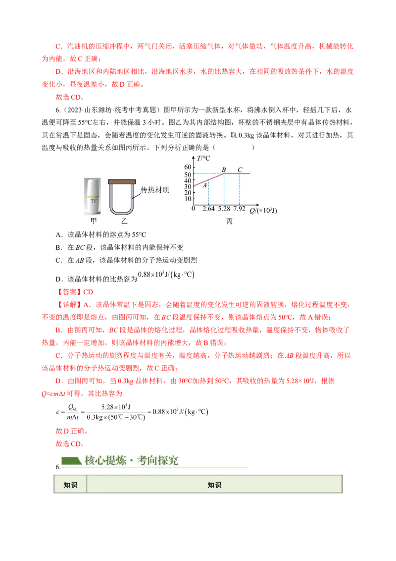 专题14多项选择题（讲练）解析版_8、物理总复习_8.中考物理总复习_2024年中考复习资料_二轮复习资料_完2024年中考物理二轮复习课件+讲义+练习（全国通用）_模块四热点专题