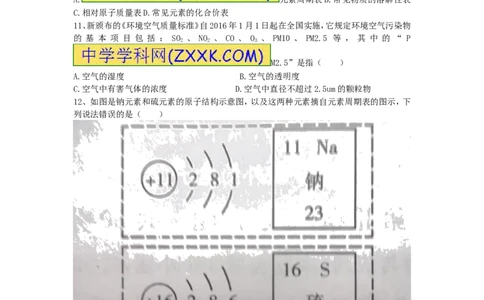 2014山东淄博化学试卷+答案(word整理版)_山东历年中考真题_山东省历年中考真题2013~2024_初中化学历年真题（2013-2024）