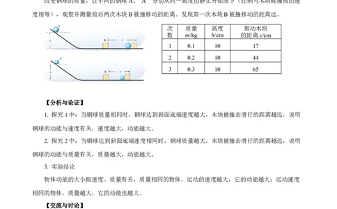 专题10物理探究实验（5）&mdash;&mdash;机械和功中的2个探究实验练习解析版_8、物理总复习_8.中考物理总复习_2023年中考复习资料_专项复习_课件+练习2023年中考物理核心素养提升