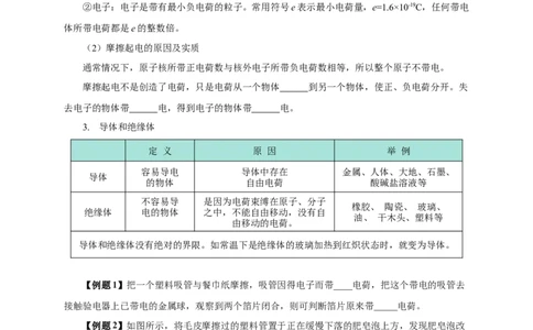 专题14电路基础（知识梳理+典例+练习）(学生版）_8、物理总复习_8.中考物理总复习_2024年中考复习资料_一轮复习资料_完2024年中考物理一轮复习课件+练习_配套练习