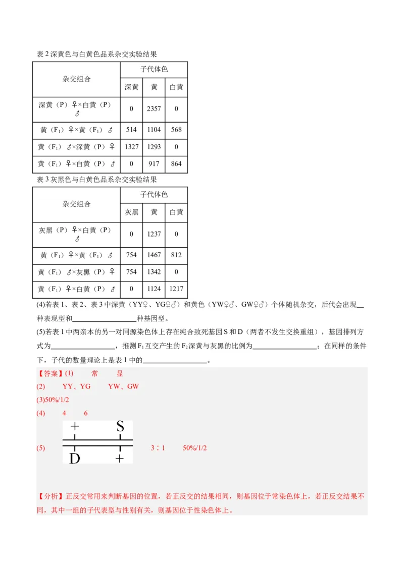 黄金卷07（解析版）-赢在高考&middot;黄金8卷备战2024年高考生物模拟卷（辽宁专用）_2024年新高考资料_4.2024高考模拟预测试卷