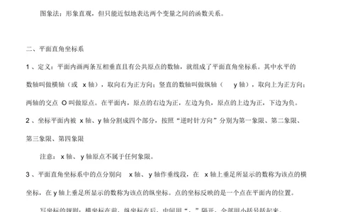 中考专题复习：初中数学函数知识归纳_《初中全科目知识点汇总》_初中数学知识点汇总