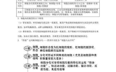 专题12_细胞的分化、衰老、凋亡与癌变(教师版)_新高考复习资料_2023年新高考复习资料_二轮复习_增分要点2023高考生物二轮复习专题解读和分层训练291073137