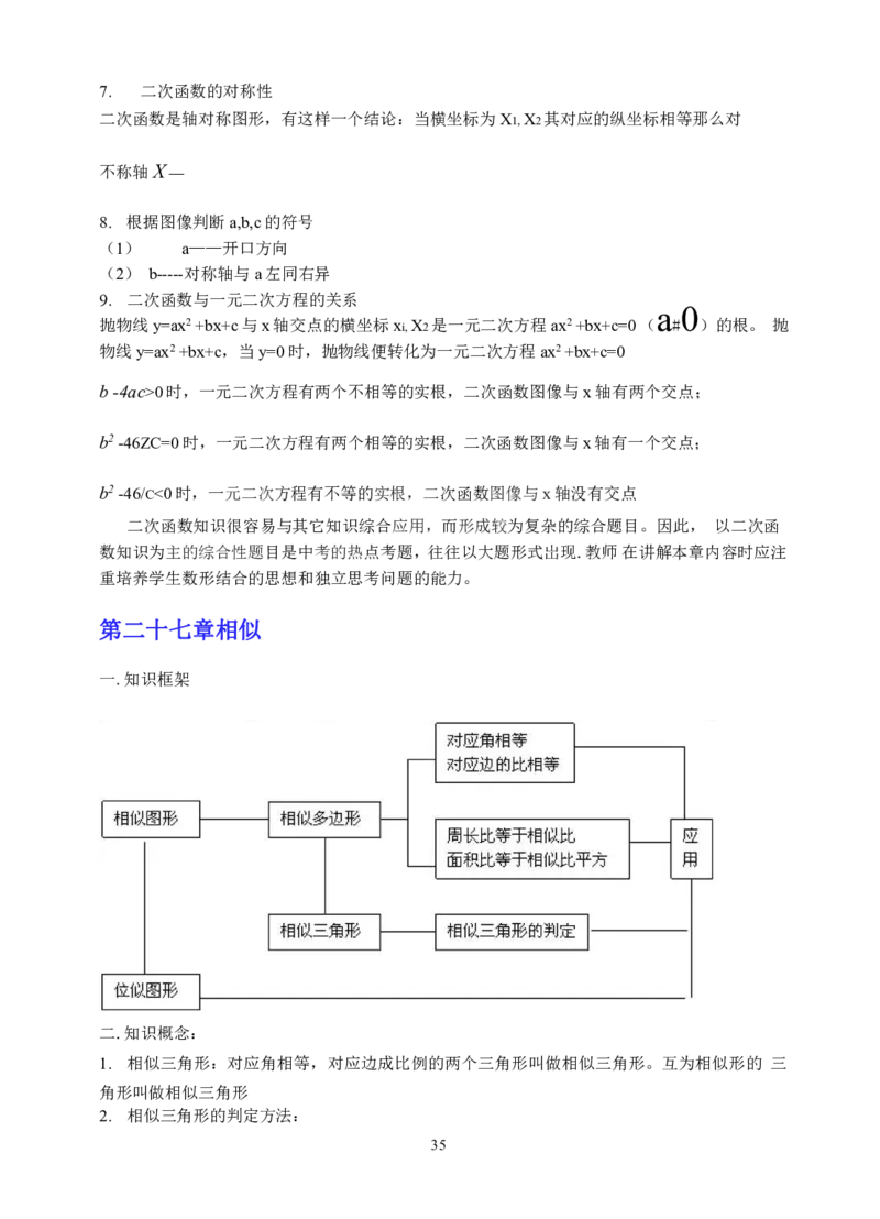 初中数学知识点总结-全面整理_《初中全科目知识点汇总》_初中数学知识点汇总