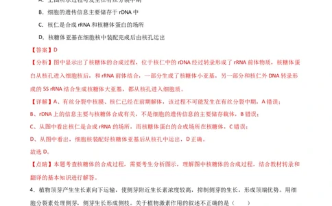 黄金卷04（解析版）-赢在高考&middot;黄金8卷备战2024年高考生物模拟卷（全国卷专用）_2024年新高考资料_4.2024高考模拟预测试卷