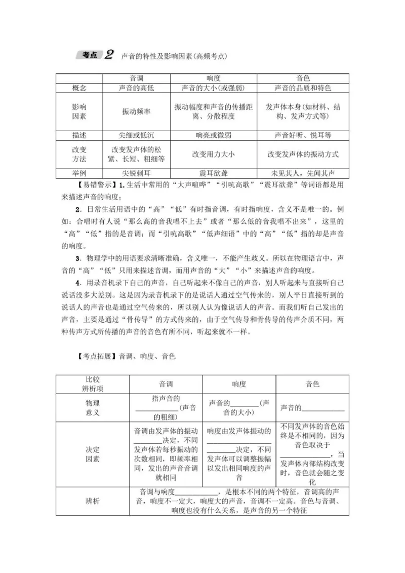 初中物理全套讲义_《初中全科目知识点汇总》_初中物理知识点汇总