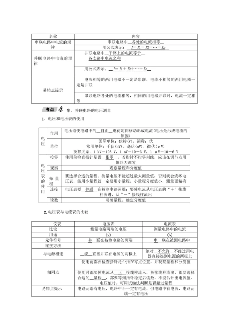 初中物理全套讲义_《初中全科目知识点汇总》_初中物理知识点汇总