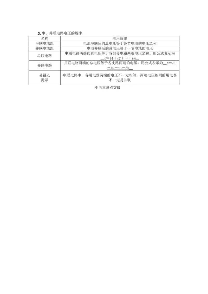 初中物理全套讲义_《初中全科目知识点汇总》_初中物理知识点汇总