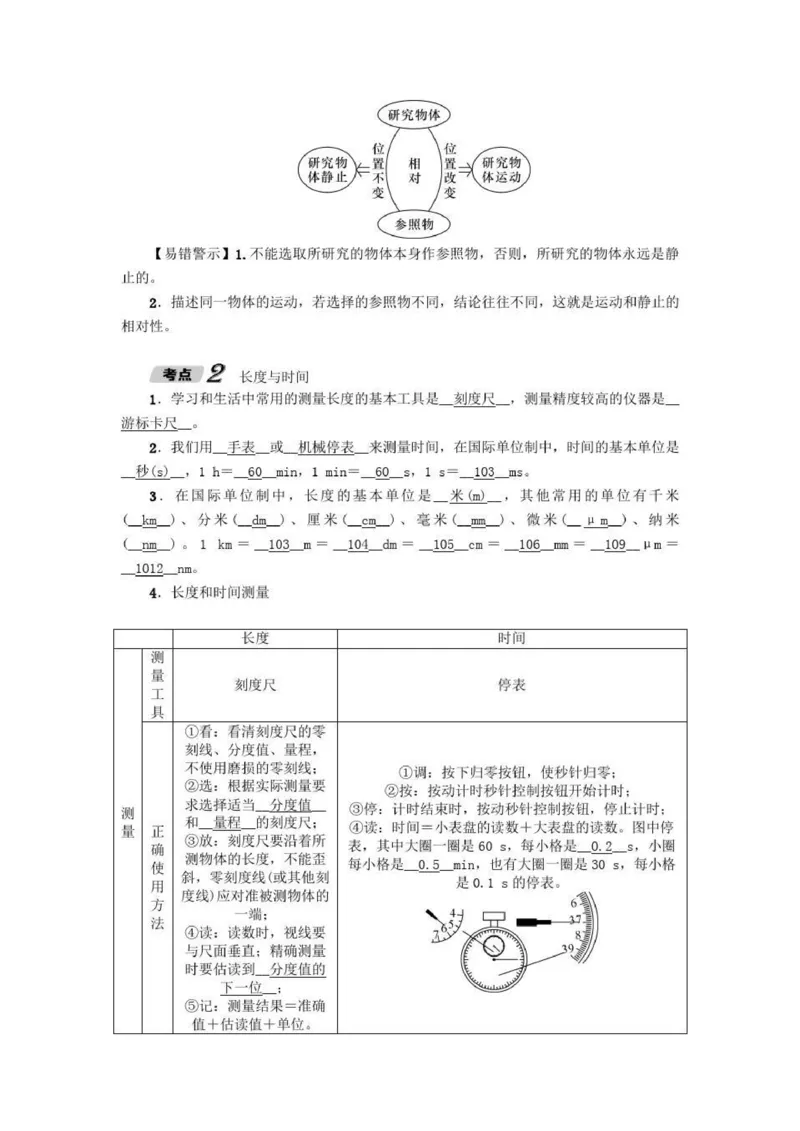初中物理全套讲义_《初中全科目知识点汇总》_初中物理知识点汇总