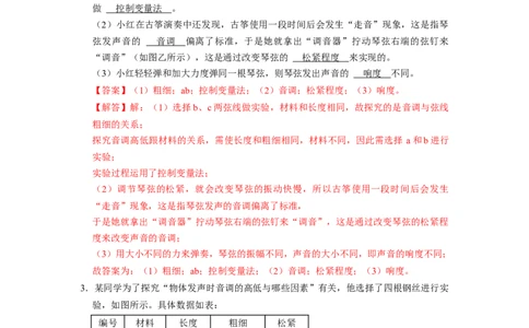 专题04《声音的特性与利用》压轴培优题型训练七大题型（教师版）_初物_八年级上下册+九年级全一册物理_八年级物理上册_压轴题训练