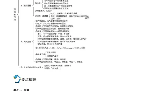 专题09压力压强全攻略备战2023年中考物理一轮重难点复习（原卷版）_8、物理总复习_8.中考物理总复习_2023年中考复习资料_一轮复习_全攻略备战2023年中考物理一轮重难点复习