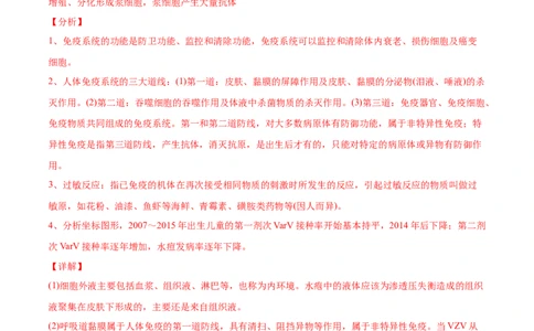 专题12内环境及其稳态-2021年高考生物真题与模拟题分类训练（教师版含解析）_新高考复习资料_2023年新高考复习资料_一轮复习_2023年新高考大一轮复习讲义