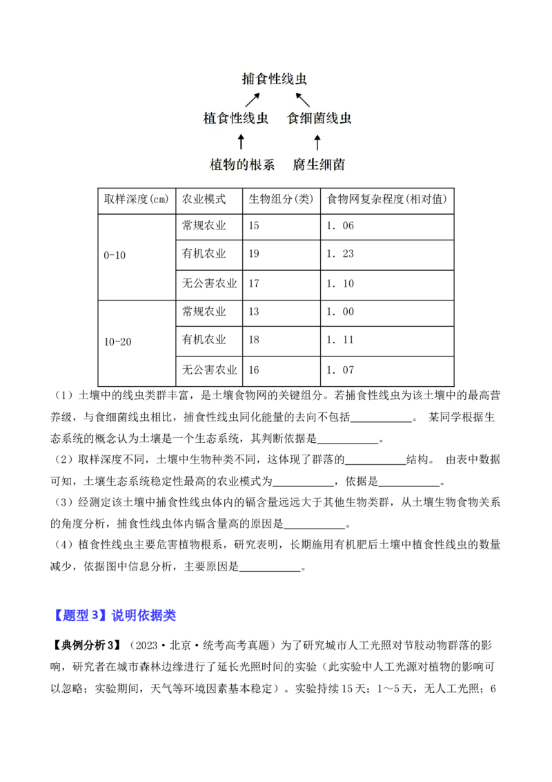 专题09生态环境（原卷版）_新高考复习资料_2024年新高考复习资料_二轮复习资料_2024年高考生物二轮热点题型归纳与变式演练（新高考通用）