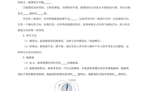 专题19电与磁（知识梳理+典例+练习）-2024物理中考一轮复习精品资料（学生版）_8、物理总复习_2024年中考复习资料_一轮复习_更新2024年中考物理一轮复习精品资料_配套练习