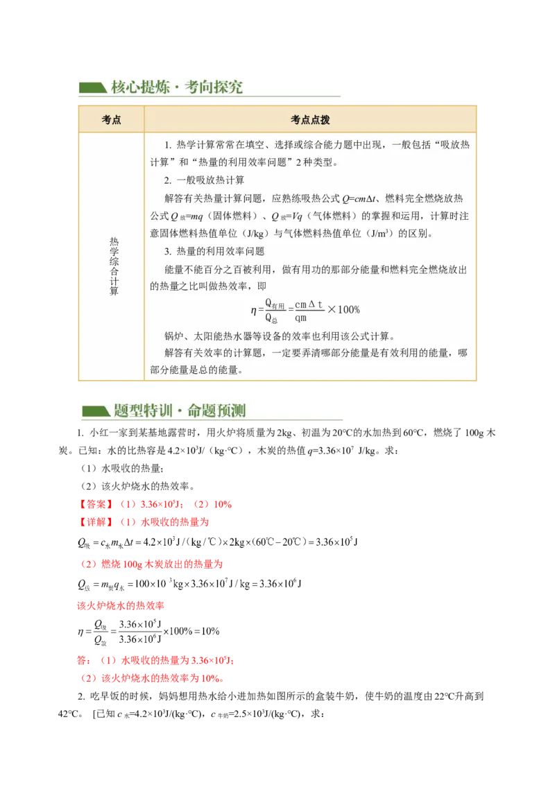 专题21计算题（力热电）（讲练）解析版_8、物理总复习_8.中考物理总复习_2024年中考复习资料_二轮复习资料_完2024年中考物理二轮复习课件+讲义+练习（全国通用）