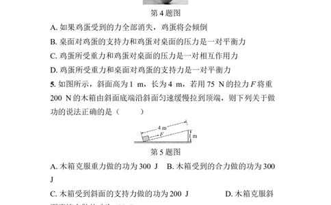 期末检测卷-人教版物理八年级下册_初物_八年级上下册+九年级全一册物理_八年级物理下册_期中+期末（更新中）