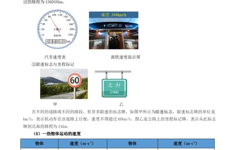 课时1.3运动的快慢（教师版）_初物_八年级上下册+九年级全一册物理_八年级物理上册_讲义