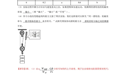 专题10斜面、杠杆、滑轮组的机械效率（解析版）_8、物理总复习_8.中考物理总复习_2023年中考复习资料_二轮复习_2023年中考物理二轮题型专项复习（全国通用）
