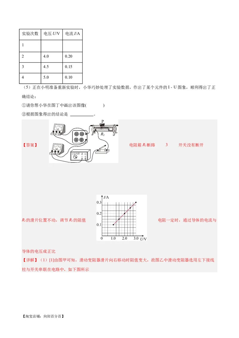 专题35电磁学实验专题（一）（解析版）_8、物理总复习_2024年中考复习资料_一轮复习_完备战2024年中考物理一轮复习考点帮（全国通用）_教师版（含答案解析）