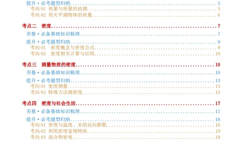 专题07质量和密度（讲义）（原卷版）_8、物理总复习_8.中考物理总复习_2024年中考复习资料_一轮复习资料_完2024年中考物理一轮复习课件+讲义+练习（全国通用）