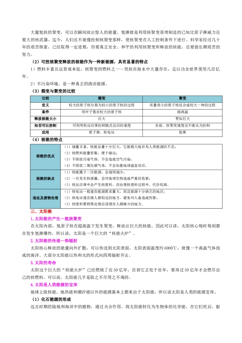 专题21信息、能源与材料（2考点+10考向）（讲义）（解析版）_8、物理总复习_8.中考物理总复习_2024年中考复习资料_一轮复习资料_配套讲义（原卷版+解析版）_教师版（含答案解析）