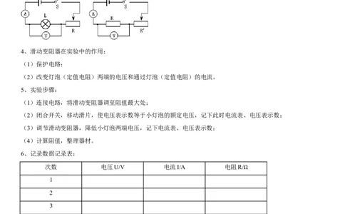 专题36测量未知电阻阻值（解析版）-2022年中考物理二轮专项复习核心考点讲解与必刷题型汇编（全国通用）_8、物理总复习_8.中考物理总复习_2022年中考复习资料
