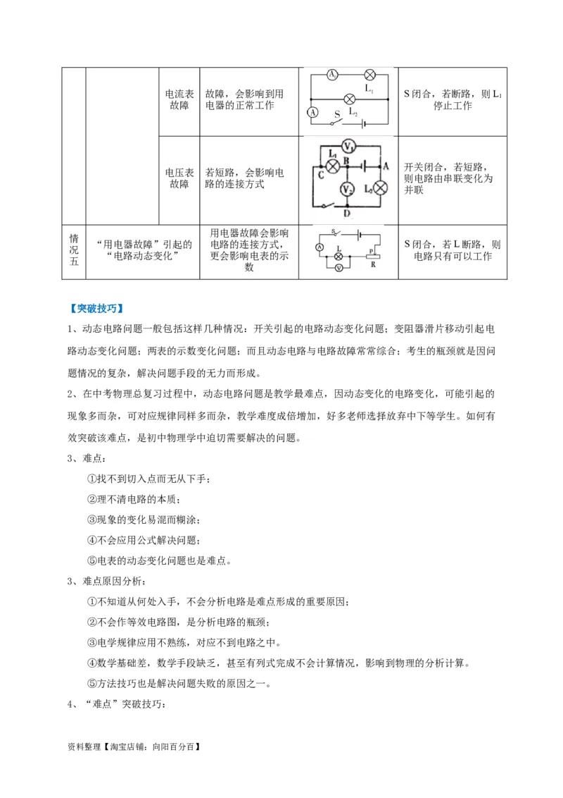 专题23动态电路问题攻略解析版_8、物理总复习_8.中考物理总复习_2023年中考复习资料_专项复习_2023年中考物理重难点瓶颈突破（难点剖析+真题汇编+原创预测）（全国通用）_解析版