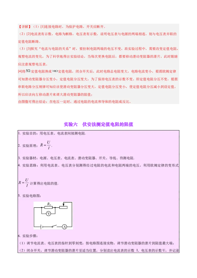 专题35电磁学实验专题（一）（解析版）_8、物理总复习_8.中考物理总复习_2024年中考复习资料_一轮复习资料_完备战2024年中考物理一轮复习讲义练习（全国通用）