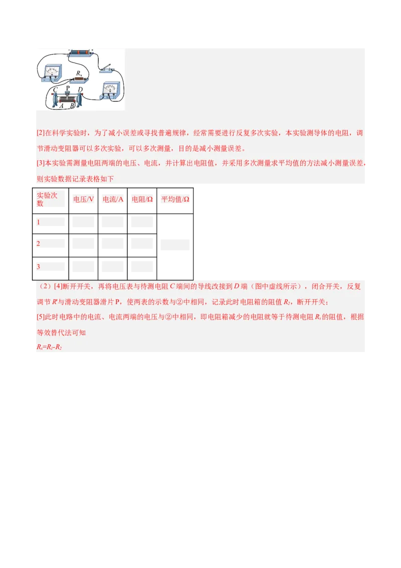 专题35电磁学实验专题（一）（解析版）_8、物理总复习_8.中考物理总复习_2024年中考复习资料_一轮复习资料_完备战2024年中考物理一轮复习讲义练习（全国通用）