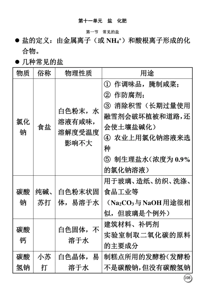 初中化学笔记_《初中全科目知识点汇总》_初中化学知识点汇总
