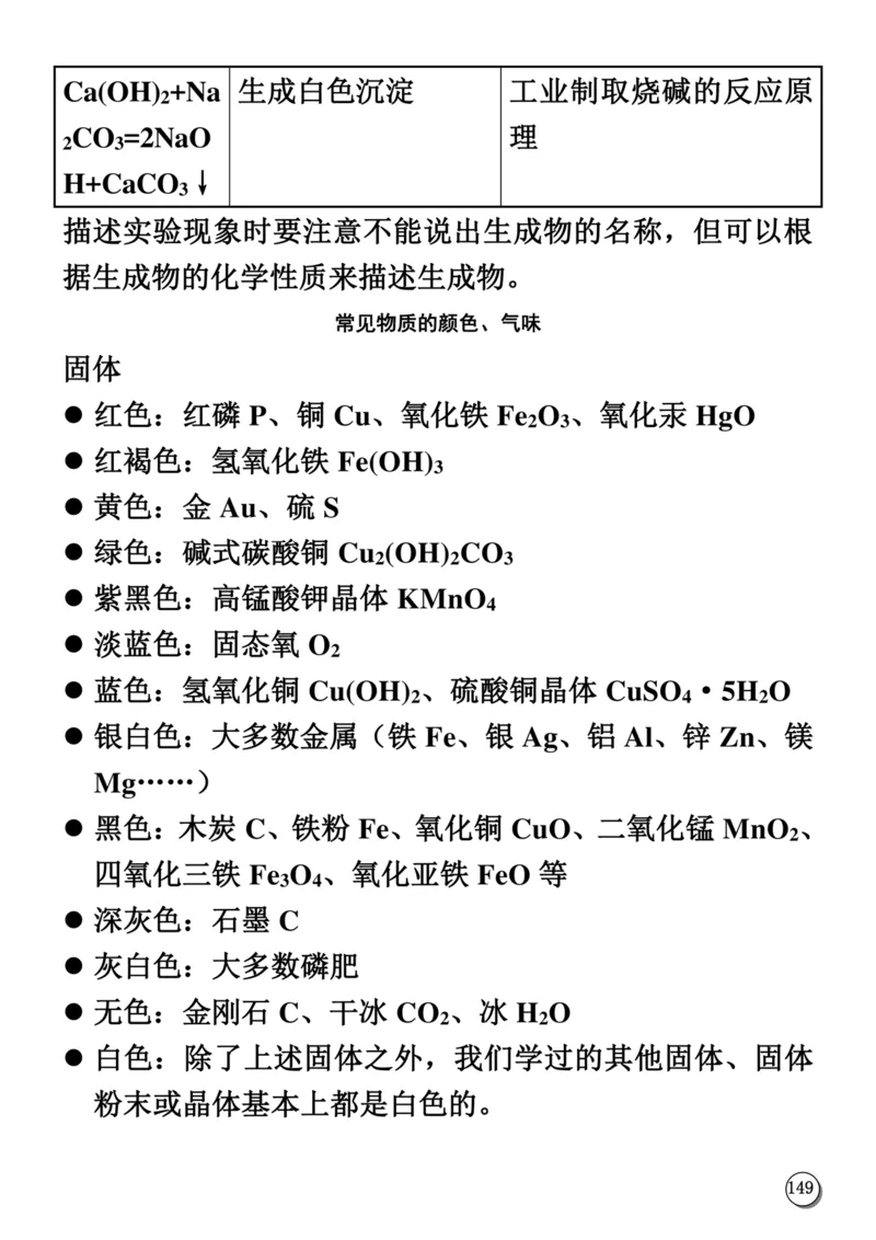 初中化学笔记_《初中全科目知识点汇总》_初中化学知识点汇总