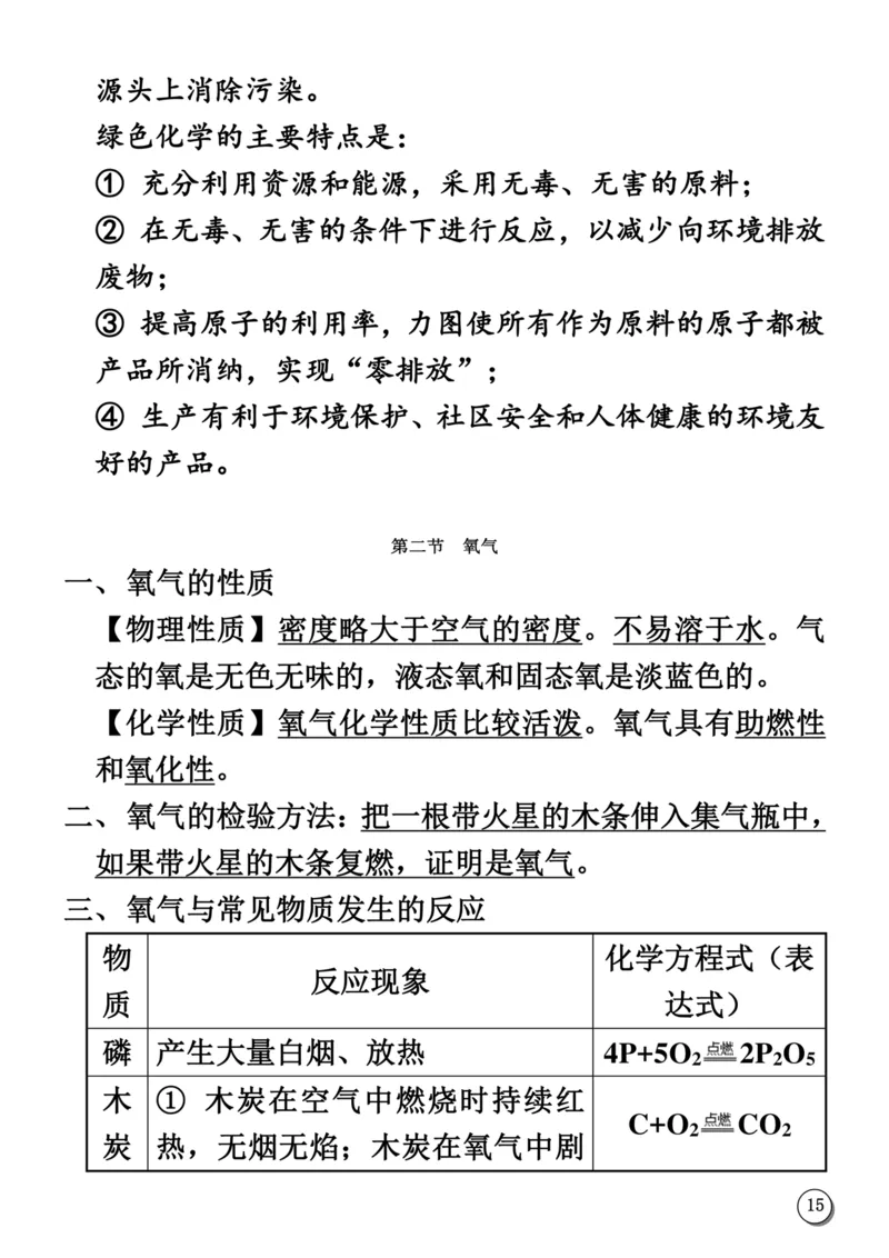 初中化学笔记_《初中全科目知识点汇总》_初中化学知识点汇总