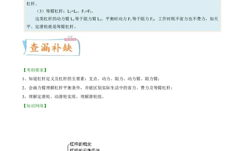 专题11简单机械-备战2022年中考物理一轮复习考点微专题_8、物理总复习_8.中考物理总复习_2022年中考复习资料_备战2022年中考物理一轮复习考点微专题