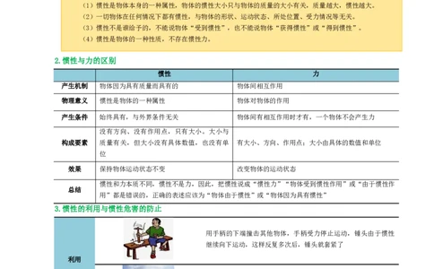 专题09运动和力（讲义）（解析版）_8、物理总复习_2024年中考复习资料_一轮复习_课件+讲义+练习2024年中考物理一轮复习讲练测（全国通用）_配套讲义（原卷版+解析版）