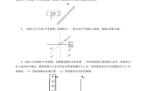 专题16作图题（讲练）原卷版_8、物理总复习_8.中考物理总复习_2024年中考复习资料_二轮复习资料_完2024年中考物理二轮复习课件+讲义+练习（全国通用）_模块四热点专题